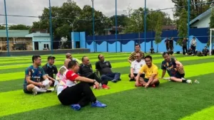 Laga Persahabatan Pemprov Sulsel–BKN Berakhir Imbang 3–3