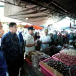 Sidak Pasar Bersama Forkopimda, Gubernur Sulsel: Harga Sembako Relatif Terkendali