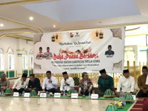 Pemkab Toraja Utara Buka Puasa Bersama Jamaah Masjid Besar Rantepao, Alokasikan Hibah Rp150 Juta