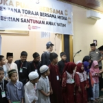Polres Tana Toraja Buka Puasa Bersama Insan Pers dan Santuni Anak Yatim di Ramadan 1447 H
