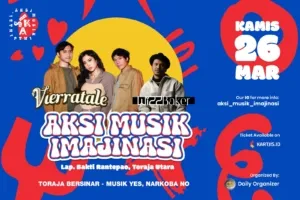 Besok, Vierratale dan Wizz Baker Siap Guncang Toraja Utara