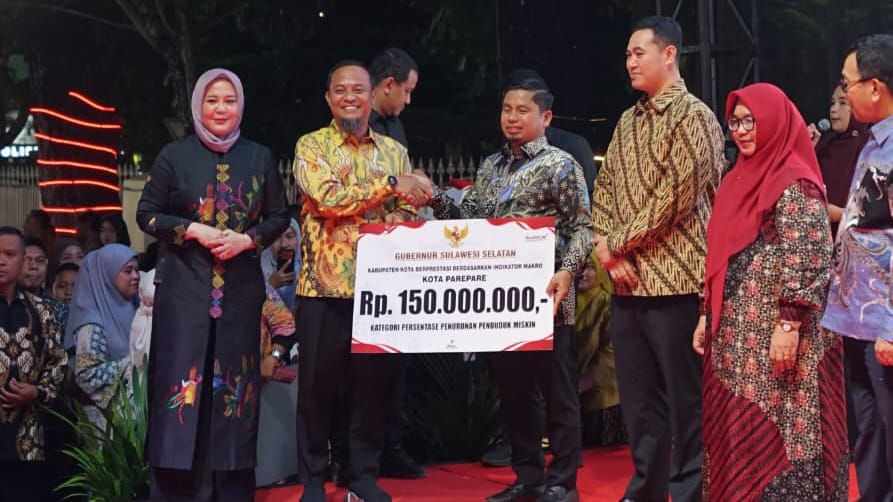 Kinerja Diakui, Pemkot Parepare Terima Dua Apresiasi dari Pemprov Sulsel
