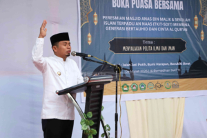 Tasming Hamid Resmikan Masjid Anas Bin Malik dan SIT An Naas, Ajak Masyarakat Makmurkan Masjid di Bulan Ramadan