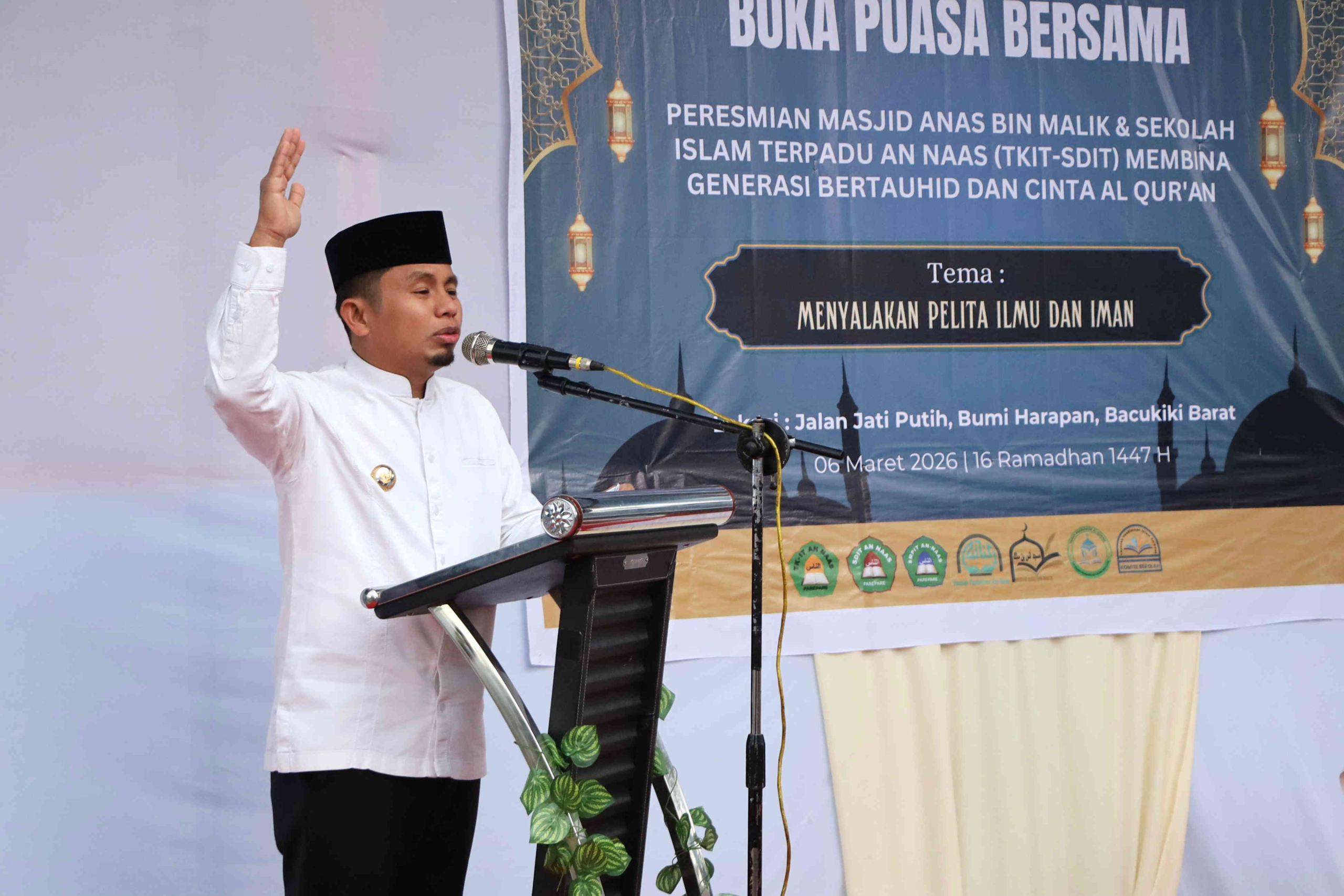 Tasming Hamid Resmikan Masjid Anas Bin Malik dan SIT An Naas, Ajak Masyarakat Makmurkan Masjid di Bulan Ramadan