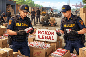 Barang Bukti Rokok Ilegal Disita, Publik Pertanyakan Bea Cukai Lepas Sopir