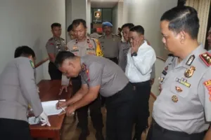 65 Personel Polres Toraja Utara Tes Urine Buntut Penangkapan Kasat dan Kanit