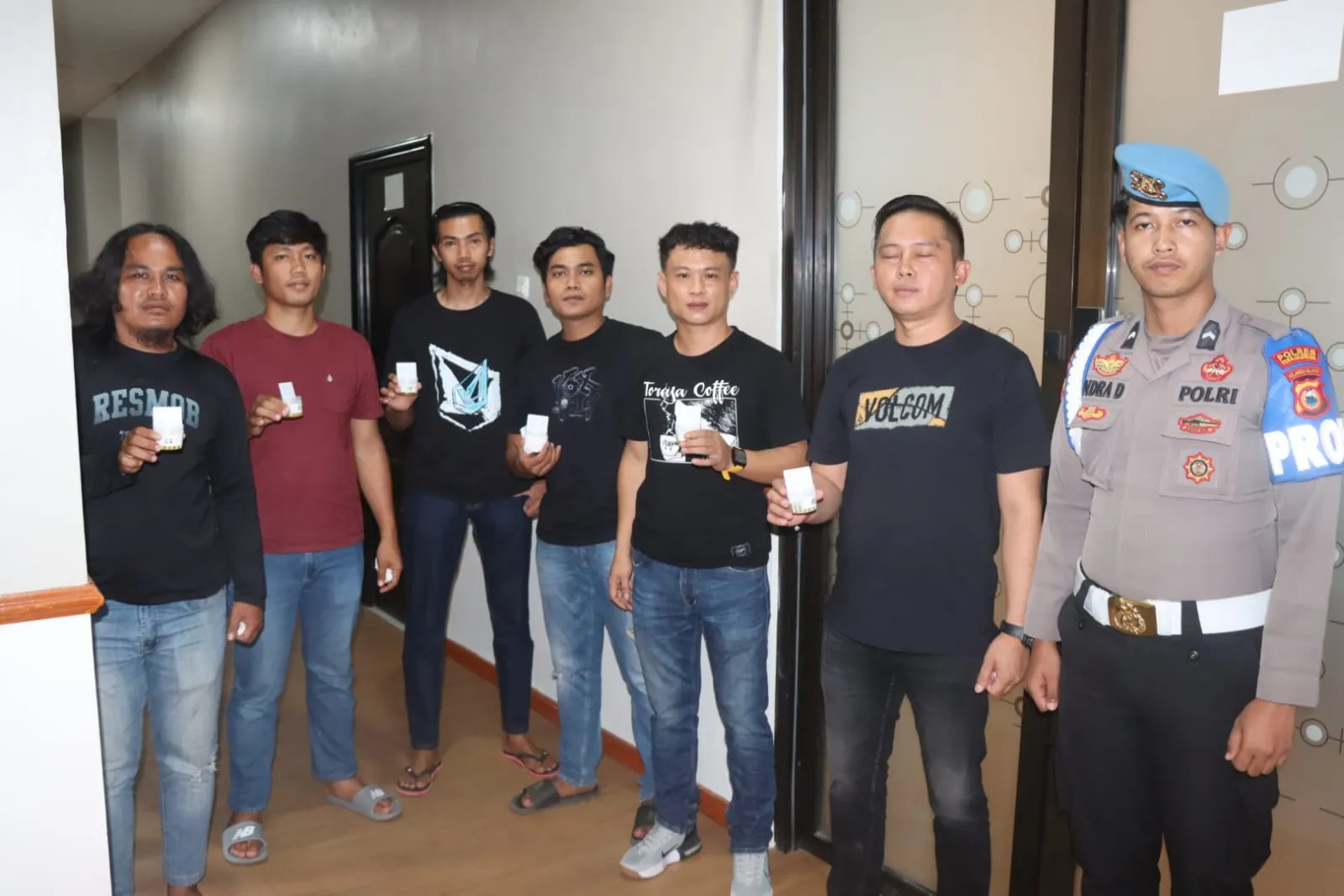 Personel Resmob Silakku’ Hingga Satuan Reskrim Polres Toraja Utara Juga Jalani Tes Urine