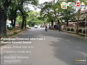 Jalan Hertasning Tuntas Diaspal, Aroepala Segera Dikerjakan Didahului Drainase
