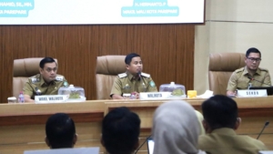 Wali Kota Tasming Hamid Ajak OPD Perkuat Sinergi di Rakor Evaluasi 2025 dan Persiapan Program 2026
