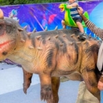Replika Dinosaurus hingga Playground Anak, Planet Dino Jadi Daya Tarik Baru di Parepare