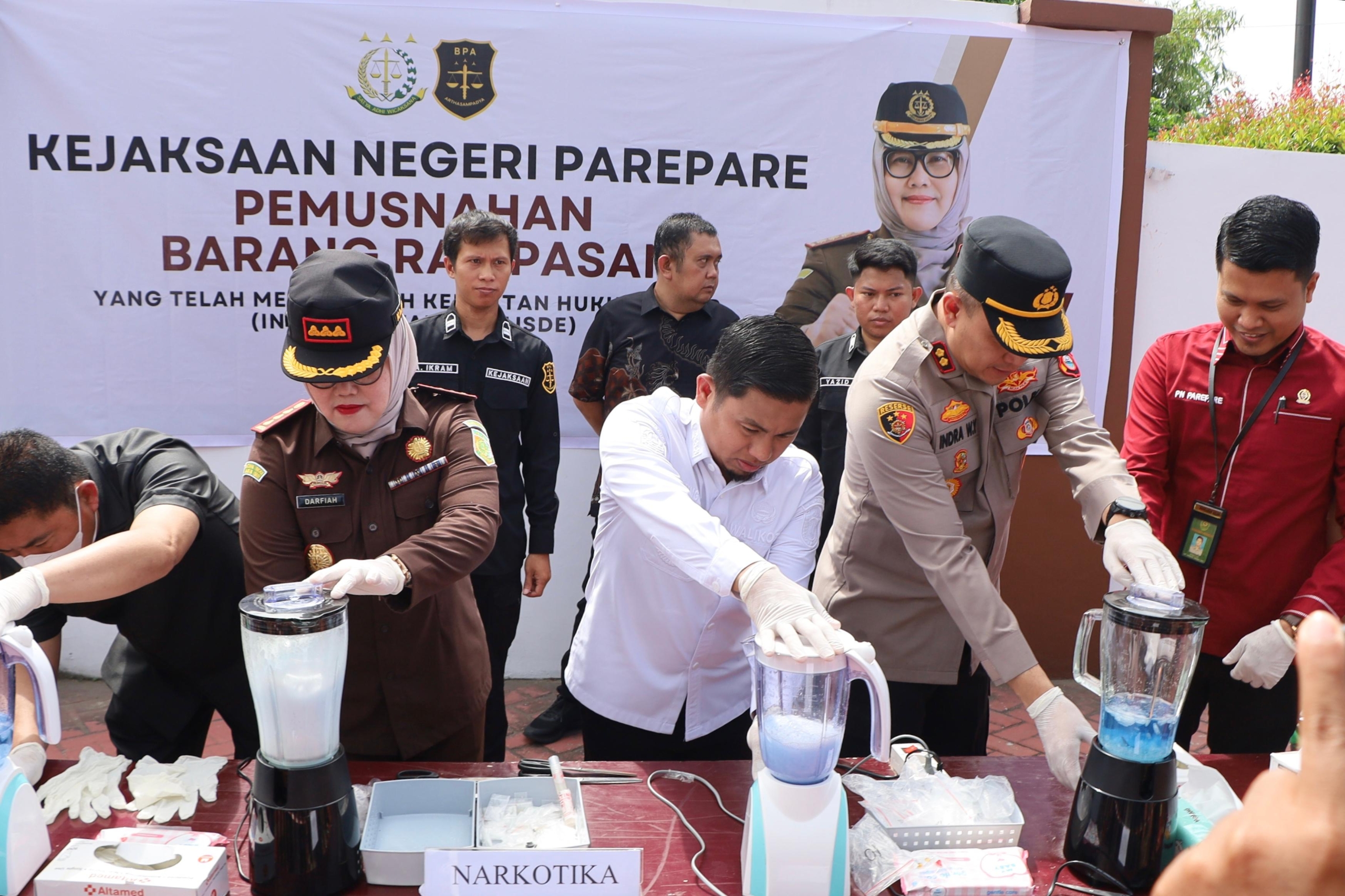 Tasming Hamid Apresiasi Kejari Parepare, Ajak Perkuat Sinergi Tekan Peredaran Narkoba