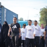 Wali Kota Tasming Hamid Apresiasi Gubernur Sulsel Lepas Ribuan Peserta Jalan Sehat “Anti Mager”
