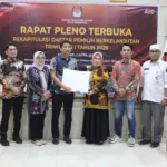 KPU Kota Parepare Gelar Rapat Pleno Terbuka Rekapitulasi DPB Triwulan I Tahun 2026