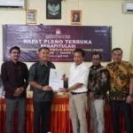 Pleno Triwulan I, KPU Toraja Utara Tetapkan 191.977 Pemilih