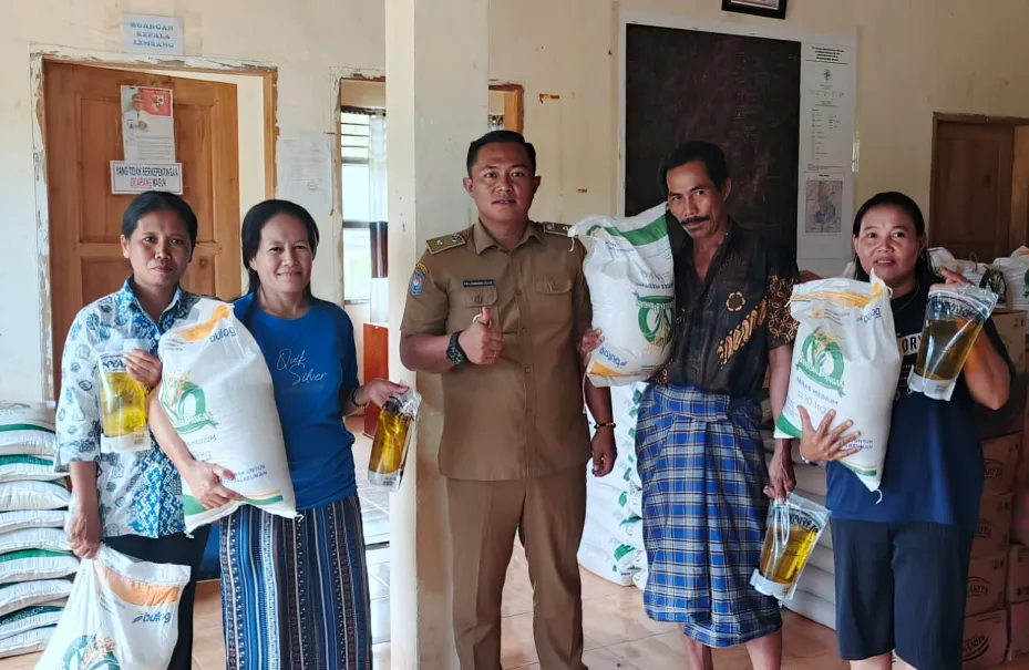 224 KK di Lembang Batualu Selatan Terima Bantuan Stimulus Ekonomi Triwulan I 2026