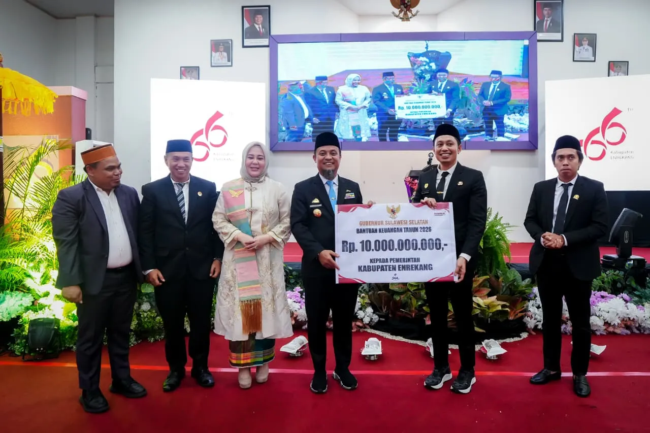 Hari Jadi Enrekang ke-66, Gubernur Sulsel Dorong Percepatan Pembangunan Lewat MYP