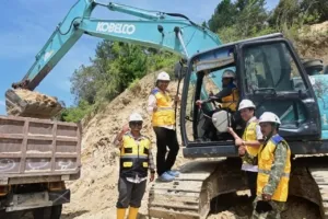 Gubernur Sulsel Groundbreaking Jalan Sabbang–Tallang–Sae, Akses Menuju Seko Terus Dikebut