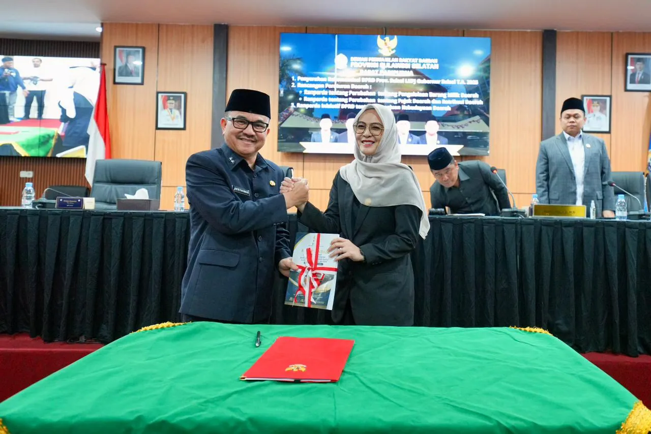 Pemprov Sulsel Tindak Lanjuti Rekomendasi DPRD atas LKPJ 2025 1 Pemprov Sulsel Tindak Lanjuti Rekomendasi DPRD atas LKPJ 2025