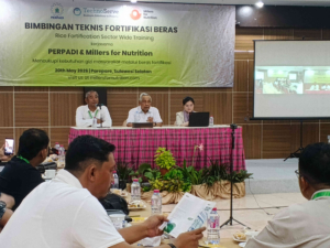 Beras Fortifikasi Mulai Geser ke Luar Jawa, Pengusaha Penggilingan Padi Dibekali Alat-Regulasi