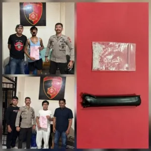 Sempat Kabur, Dua Pria Bertato Diringkus Polisi dalam Kasus Narkoba di Tallunglipu