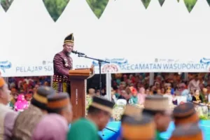 Hari Jadi ke-23 Luwu Timur, Gubernur Andi Sudirman  Dorong Infrastruktur Strategis hingga Matano Belt Road