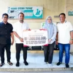 Andi Sudirman Serahkan Bantuan Rp1 Miliar untuk Pemulihan RSUD Syekh Yusuf Gowa Pascakebakaran