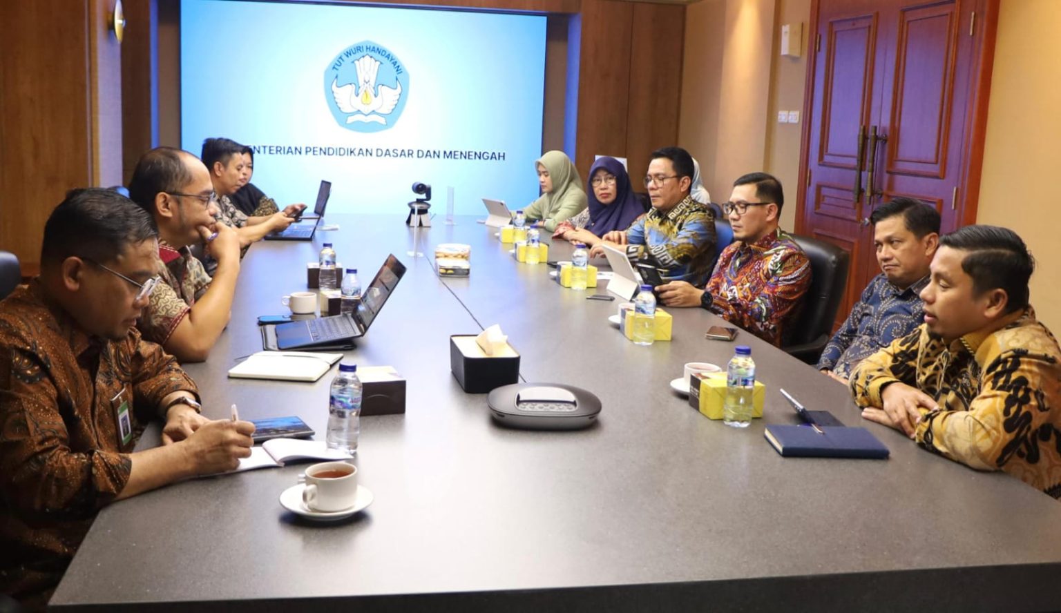 Temui Dirjen PAUD dan Pendidikan Dasar, Wali Kota Parepare Dorong Peningkatan Mutu Pendidikan 1 tasming hamid
