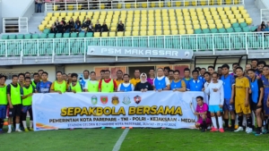 PSSI Parepare Gelar Laga Silaturahmi, Perkuat Sinergi Forkopimda, Pemkot dan Media