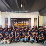 Bangun Kebersamaan Lewat Olahraga, Satbrimob Polda Sulsel dan BI Gelar Lomba Menembak Presisi