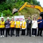 Ground Breaking Ruas Rantepao-Pangala-Baruppu, Yuniana Mulyana Ajak Masyarakat Dukung MYP Toraja Utara