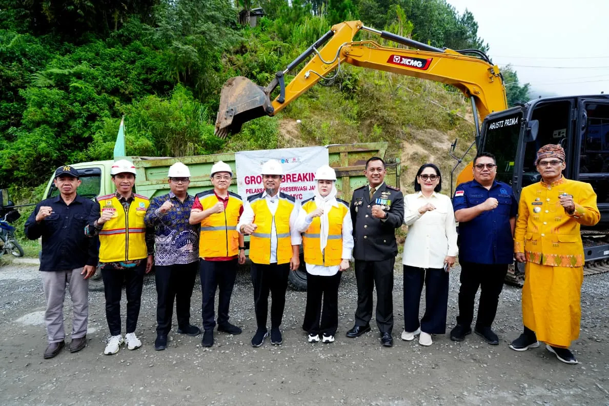 Ground Breaking Ruas Rantepao–Pangala–Baruppu, Yuniana Mulyana Ajak Masyarakat Dukung MYP di Toraja