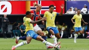 Dua Gol Haaland Tendang Brasil dari Piala Dunia 2026